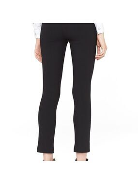 rag & bone Simone High-Rise Skinny Back-Zip Pants size 2 black